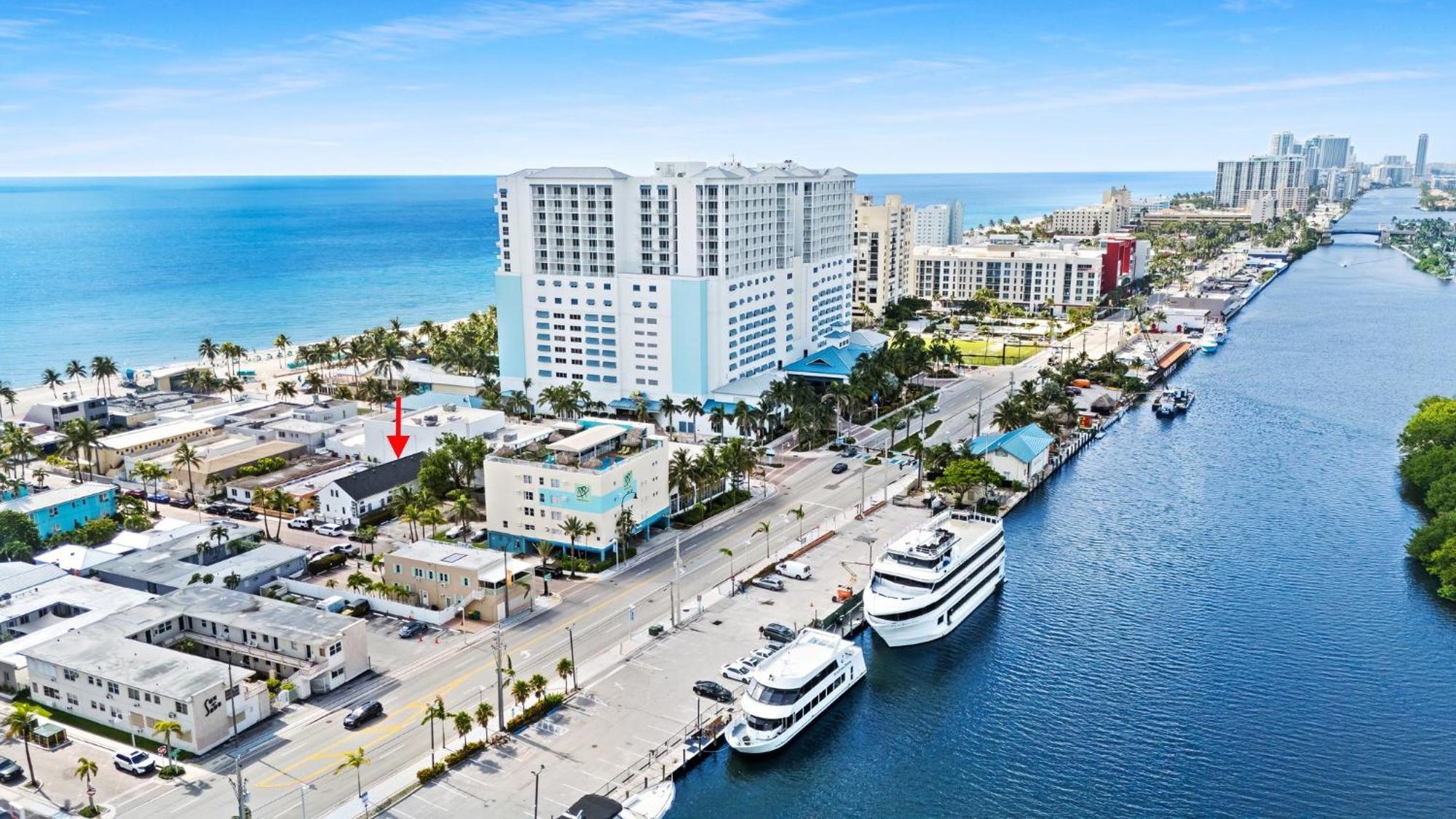 Oceanside Boutique Loft Apt Cozy Beach Unit # 7 Hollywood Zewnętrze zdjęcie